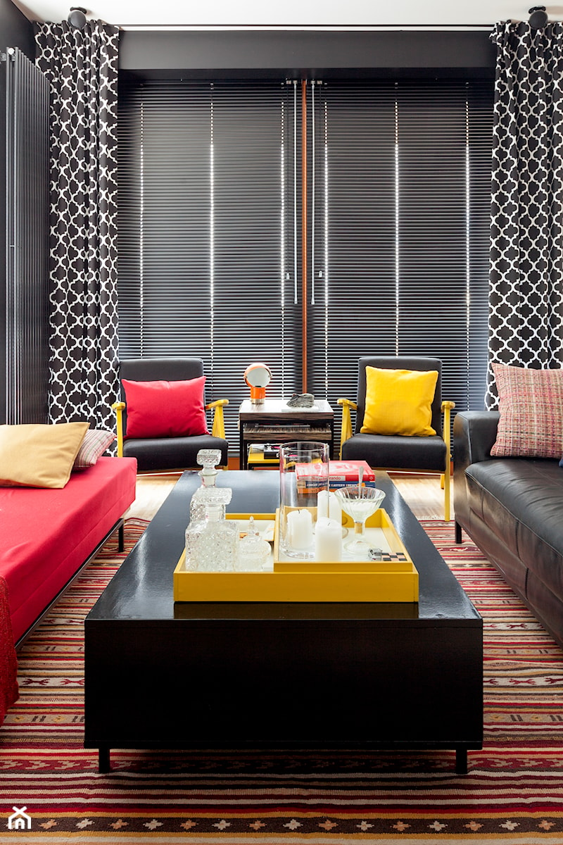 Mieszkanie Architekta - Salon, styl nowoczesny - zdjęcie od Black Oak Studio
