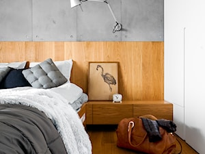 Minimalistyczna sypialnia - zdjęcie od Black Oak Studio