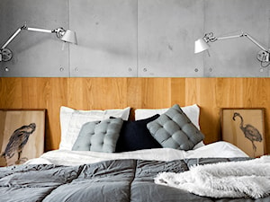Minimalistyczna sypialnia - zdjęcie od Black Oak Studio