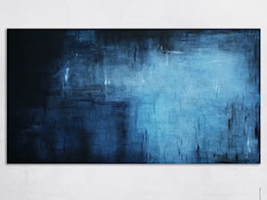 Obraz olejny - Kobalt z błękitem I - zdjęcie od Pracownia Artystyczna Maja Gajewska