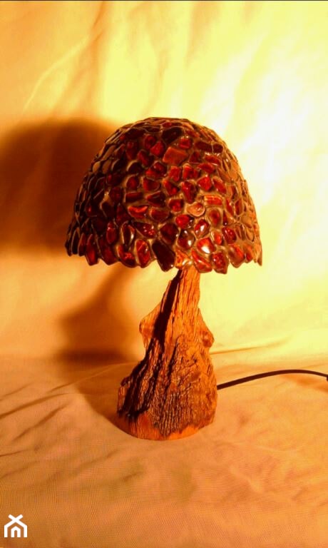 LAMPA Z BURSZTYNU - zdjęcie od HAND MADE 24