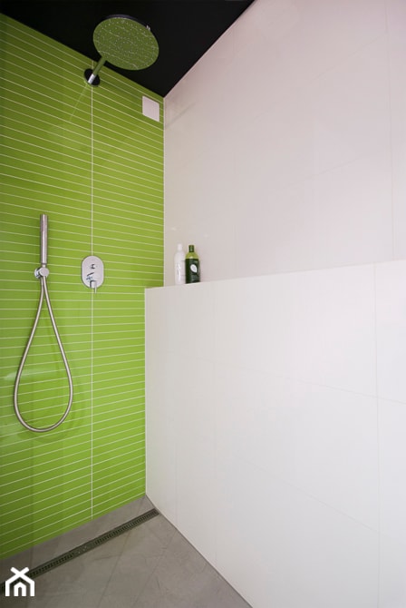 Projekt małej łazienki w mieszkaniu - zdjęcie od Za murami za dachami - Homebook