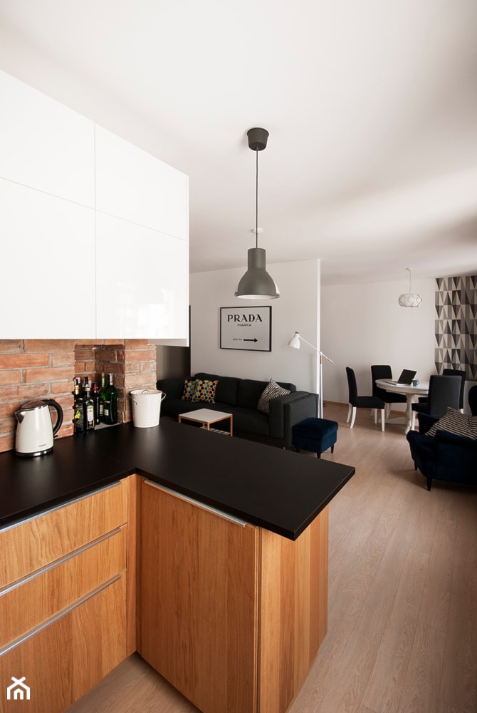 Mieszkanie dla młodych - Kuchnia, styl nowoczesny - zdjęcie od Za murami za dachami - Homebook