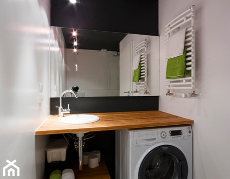 Projekt małej łazienki w mieszkaniu - zdjęcie od Za murami za dachami