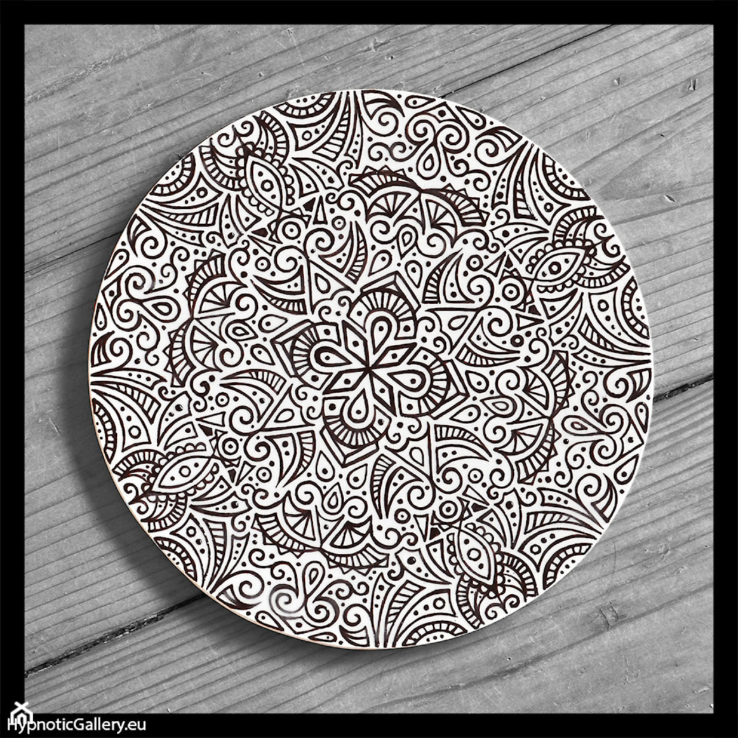 Ceramiczna brązowa podstawka pod czajniczek brązowa - zdjęcie od hypnotic - Homebook