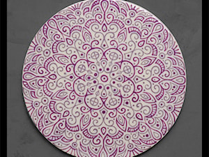 Ceramiczna fioletowa podkładka pod czajniczek - zdjęcie od hypnotic