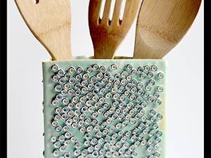 Pojemnik kuchenny - ceramika i metal - zdjęcie od hypnotic