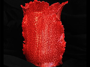 Czerwony wysoki wazon - zdjęcie od hypnotic