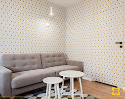 Realizacja:: 2 pokojowe mieszkanie 36 m2 w Krakowie - Salon, styl nowoczesny - zdjęcie od freshR - pracownia projektowa - Homebook