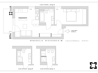 Długie i wąskie - 45m2