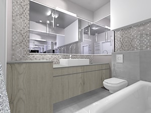 łazienka w mozaice - zdjęcie od VAS STUDIO Projektowe