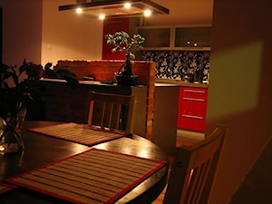 Salon z aneksem kuchennym - zdjęcie od Hansloren; Marcin Gosk