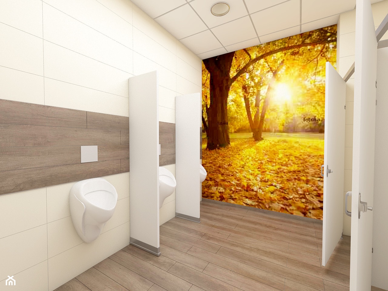 Toaleta biuro Rzeszów 2014 - zdjęcie od AFD Interiors - Homebook