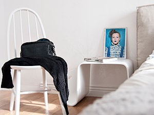 Gdańsk Garnizon - Średnia biała sypialnia, styl skandynawski - zdjęcie od Studio LOKO