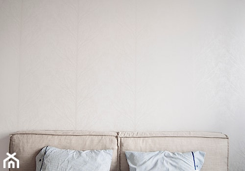 Gdańsk Garnizon - Mała biała sypialnia, styl skandynawski - zdjęcie od Studio LOKO