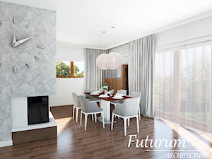 Dom jednorodzinny, Bytom - Salon, styl nowoczesny - zdjęcie od FUTURUM ARCHITECTURE