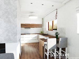 Dom jednorodzinny, Bytom - Kuchnia, styl nowoczesny - zdjęcie od FUTURUM ARCHITECTURE