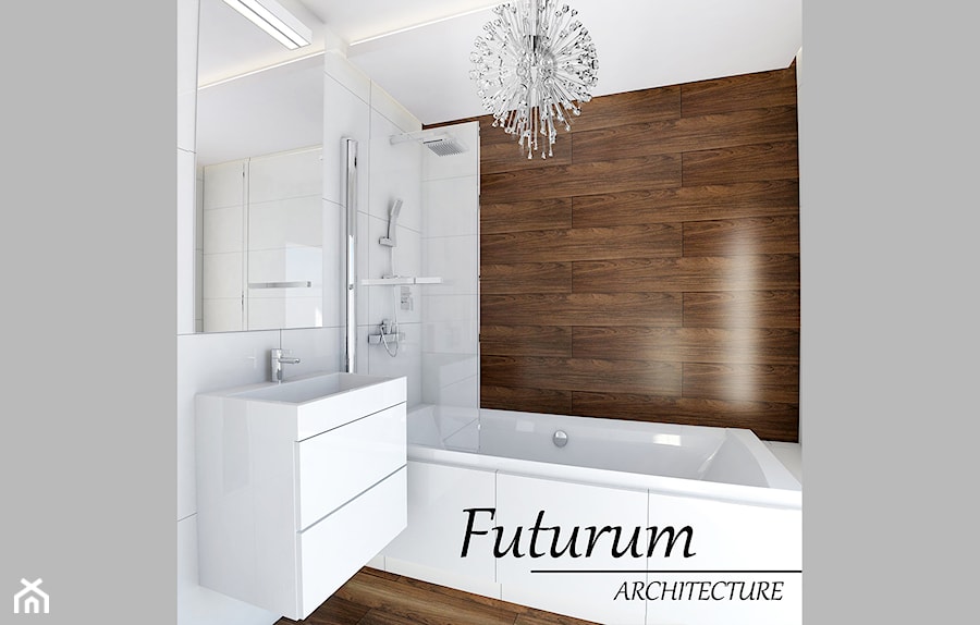 Łazienka, styl nowoczesny - zdjęcie od FUTURUM ARCHITECTURE
