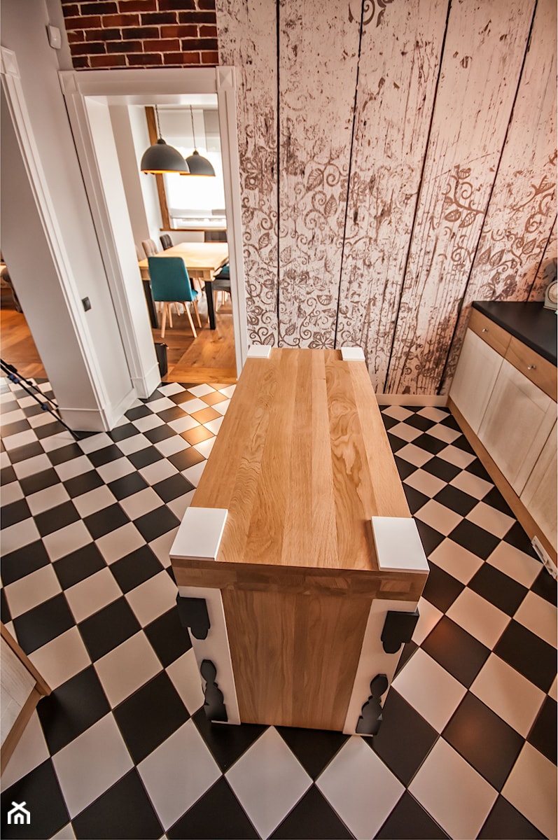 Rustykalna Posiadłość - Kuchnia, styl rustykalny - zdjęcie od Pracownia Architektury Wnętrz Hanny Hildebrandt
