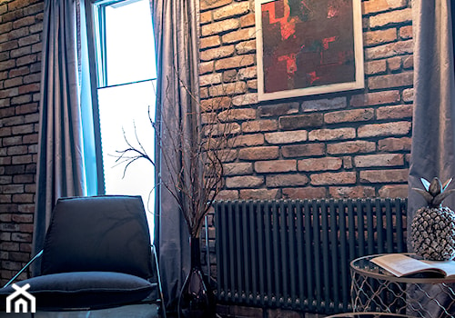 Apartament z widokiem na Wawel - Salon, styl vintage - zdjęcie od AgiDesign