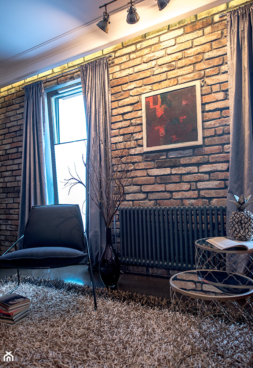 Apartament z widokiem na Wawel - Salon, styl vintage - zdjęcie od AgiDesign