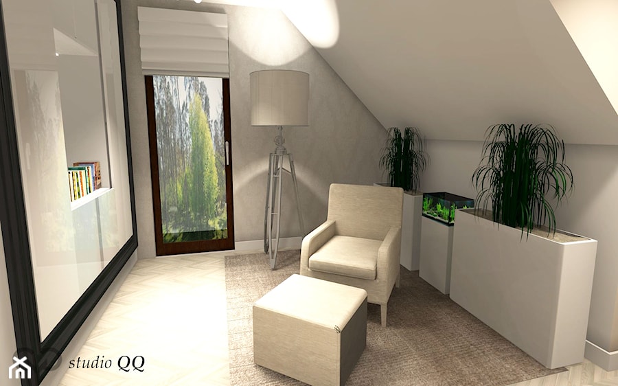 Apartament 80 m - Jelenia Góra - Salon, styl glamour - zdjęcie od Studio QQ Natalia Lenarczyk - Architekci & Projektanci wnętrz