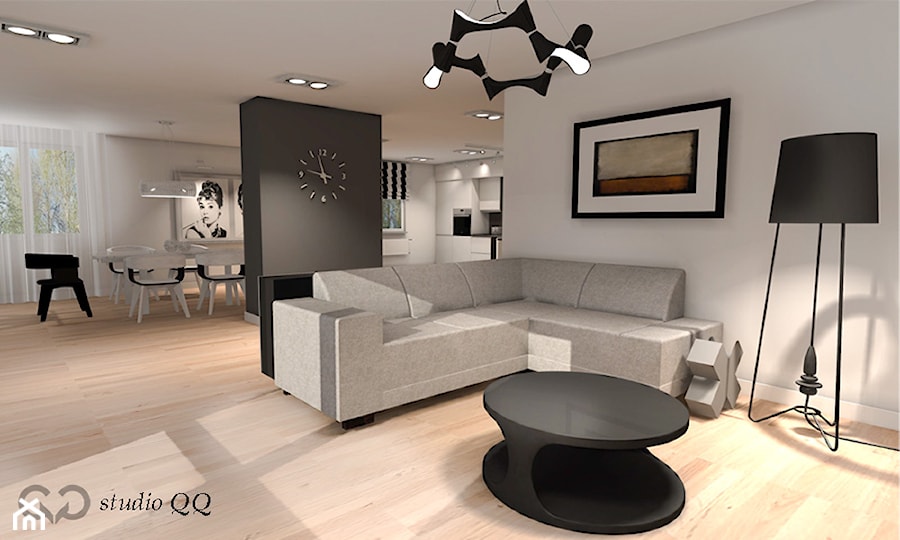 Apartament 90 m - Kraków - zdjęcie od Studio QQ Natalia Lenarczyk - Architekci & Projektanci wnętrz