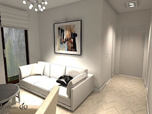 Apartament 80 m - Jelenia Góra - Salon, styl glamour - zdjęcie od Studio QQ Natalia Lenarczyk - Architekci & Projektanci wnętrz