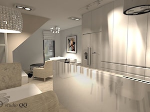 Apartament 80 m - Jelenia Góra - Kuchnia, styl nowoczesny - zdjęcie od Studio QQ Natalia Lenarczyk - Architekci & Projektanci wnętrz