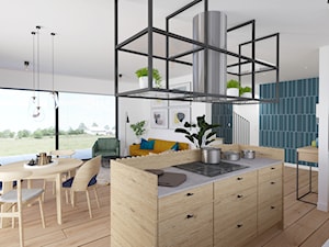 Dom pełen barw - Kuchnia, styl nowoczesny - zdjęcie od KODA DESIGN studio projektowe Dawid Kotuła