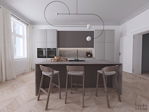 Mieszkanie w kamienicy - Kuchnia, styl nowoczesny - zdjęcie od KODA DESIGN studio projektowe Dawid Kotuła