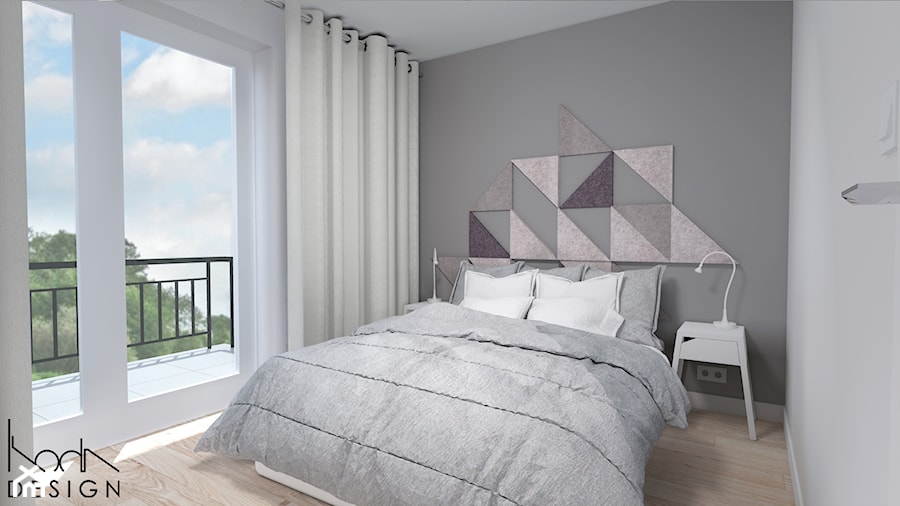Sypialnia, styl nowoczesny - zdjęcie od KODA DESIGN studio projektowe Dawid Kotuła