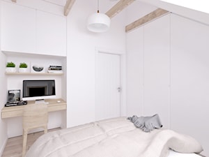 Mieszkanie w stylu skandynawskim - Sypialnia, styl skandynawski - zdjęcie od KODA DESIGN studio projektowe Dawid Kotuła