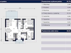 SD4 rzut parteru - zdjęcie od StaloweDomy