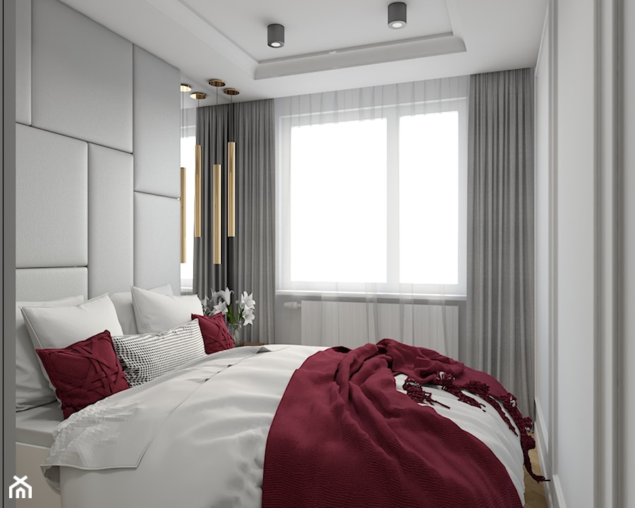 Sypialnia, styl nowoczesny - zdjęcie od Architektownia