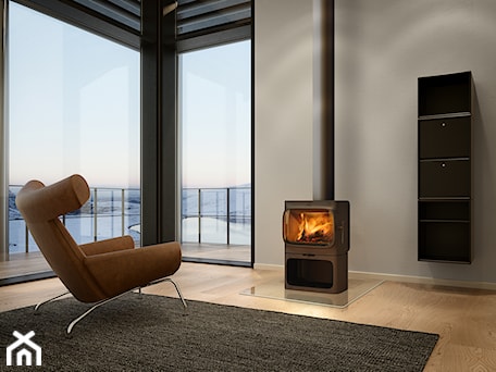 Aranżacje wnętrz - Salon: Jotul F 305 - Jotul. Przeglądaj, dodawaj i zapisuj najlepsze zdjęcia, pomysły i inspiracje designerskie. W bazie mamy już prawie milion fotografii!