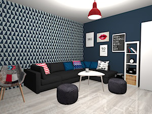 Pokój dzienny - Salon - zdjęcie od Monochromia