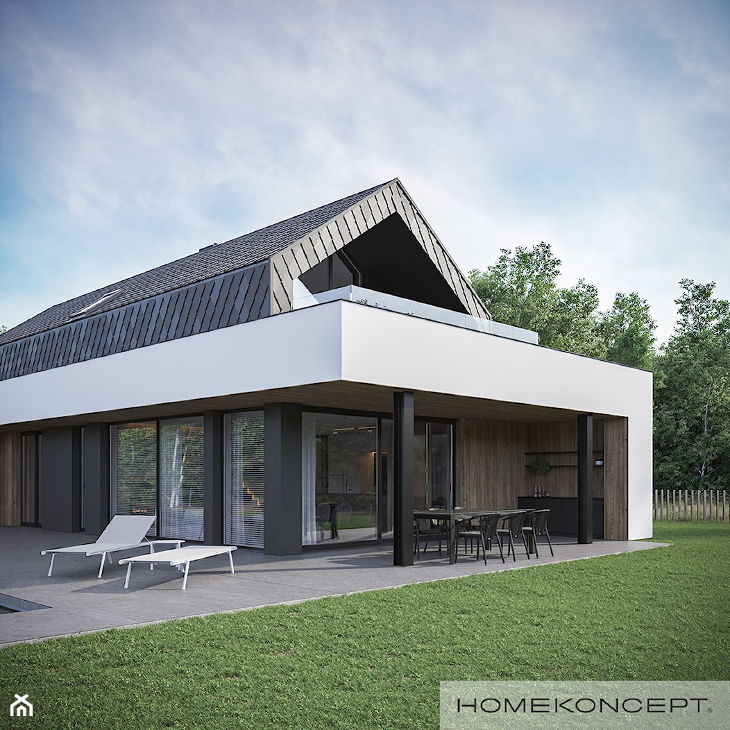 Projekt domu HomeKONCEPT 91 YTONG - zdjęcie od HOMEKONCEPT Projekty Domów Nowoczesnych - Homebook