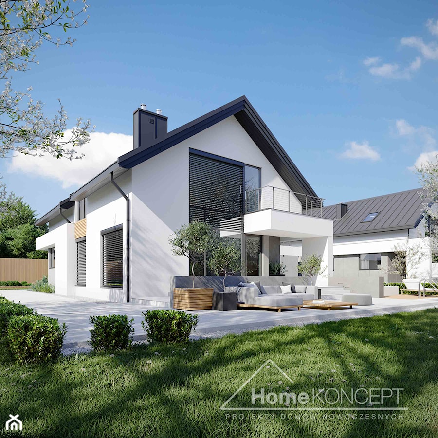 Projekt HomeKONCEPT 2B - zdjęcie od HOMEKONCEPT Projekty Domów Nowoczesnych