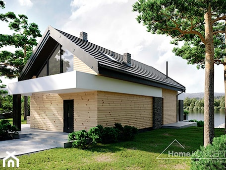 Aranżacje wnętrz - Domy: Projekt domu HomeKONCEPT 66 A - HOMEKONCEPT Projekty Domów Nowoczesnych. Przeglądaj, dodawaj i zapisuj najlepsze zdjęcia, pomysły i inspiracje designerskie. W bazie mamy już prawie milion fotografii!