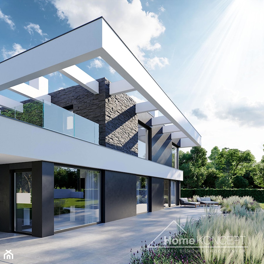 Projekt domu HomeKONCEPT 37 - zdjęcie od HOMEKONCEPT Projekty Domów Nowoczesnych