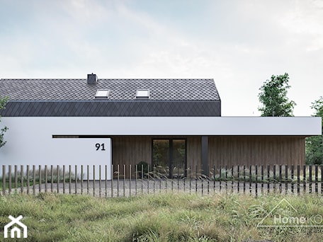 Aranżacje wnętrz - Domy: HomeKONCEPT 91 | Projekt domu - HOMEKONCEPT Projekty Domów Nowoczesnych. Przeglądaj, dodawaj i zapisuj najlepsze zdjęcia, pomysły i inspiracje designerskie. W bazie mamy już prawie milion fotografii!