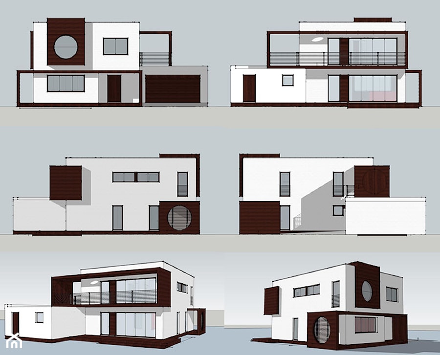 dom mielizny - Nowoczesne domy, styl nowoczesny - zdjęcie od m/kwadrat PRACOWNIA ARCHITEKTURY