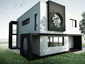 dom mielizny - Nowoczesne domy, styl nowoczesny - zdjęcie od m/kwadrat PRACOWNIA ARCHITEKTURY