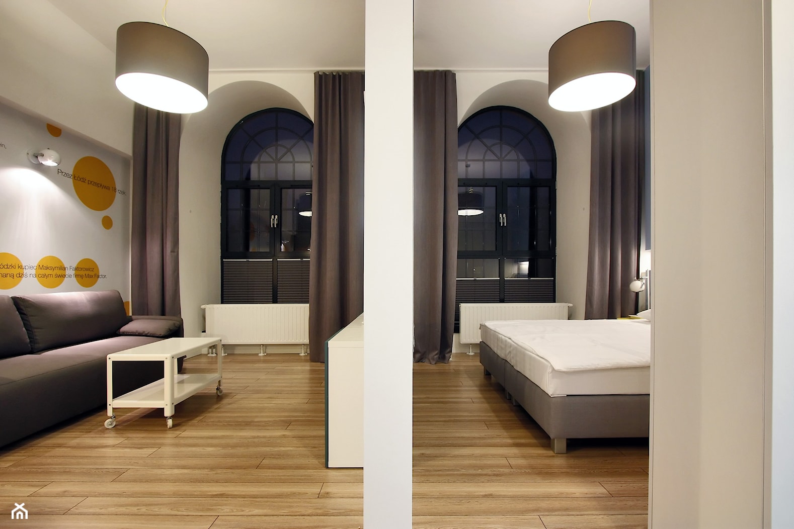 DVUPAK - loft VIVID - Salon, styl nowoczesny - zdjęcie od Borowczyk Architekci - Homebook