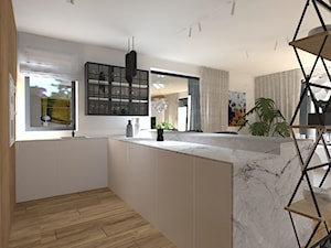 Projekt kuchni w klimacie Modern scandi - zdjęcie od maKa architekci s.c.