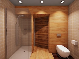 łazienka hotelowa w stylu żeglarskim - zdjęcie od AmaVerdeStudio