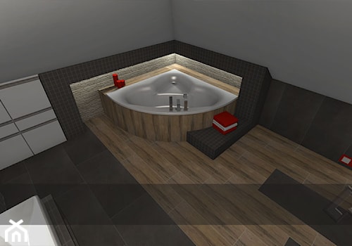 łazienki dla klientów salonu w Krakowie - Łazienka, styl nowoczesny - zdjęcie od studio aranżacji wnętrz matlok design