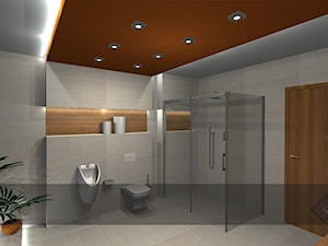 łazienki dla klientów salonu w Krakowie - Łazienka, styl nowoczesny - zdjęcie od studio aranżacji wnętrz matlok design