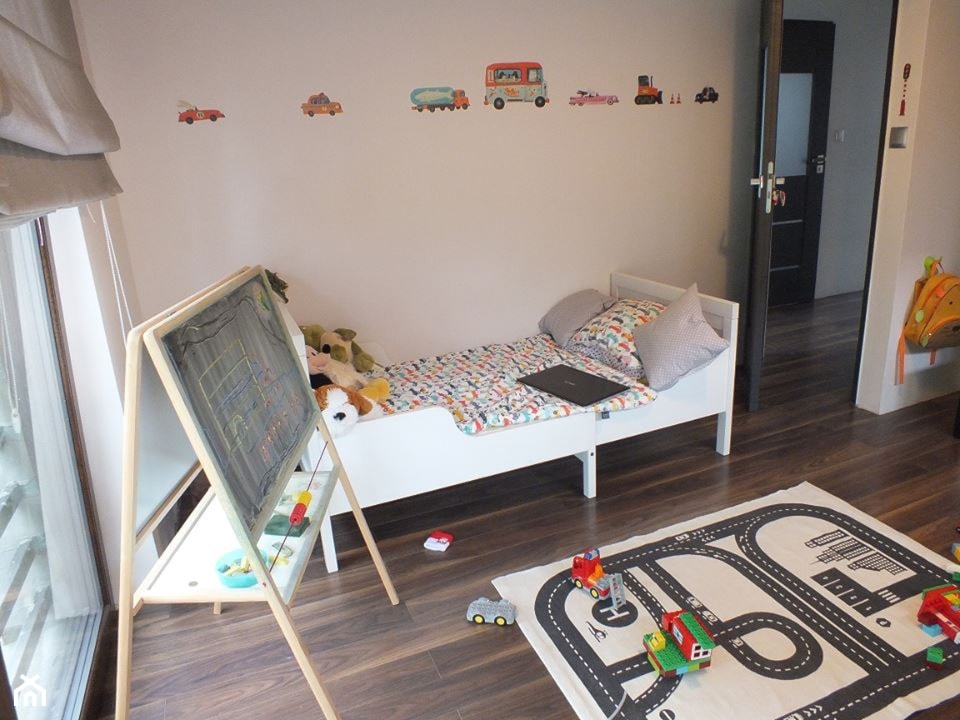 #pokojdziecka - Średni beżowy pokój dziecka dla dziecka dla chłopca - zdjęcie od Paulina Sobocińska - Homebook
